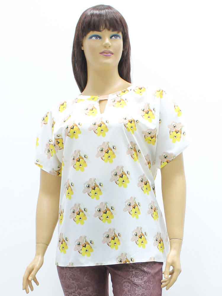 Блуза женская из шифона большого размера. Магазин «Пышная Дама», Луганск.