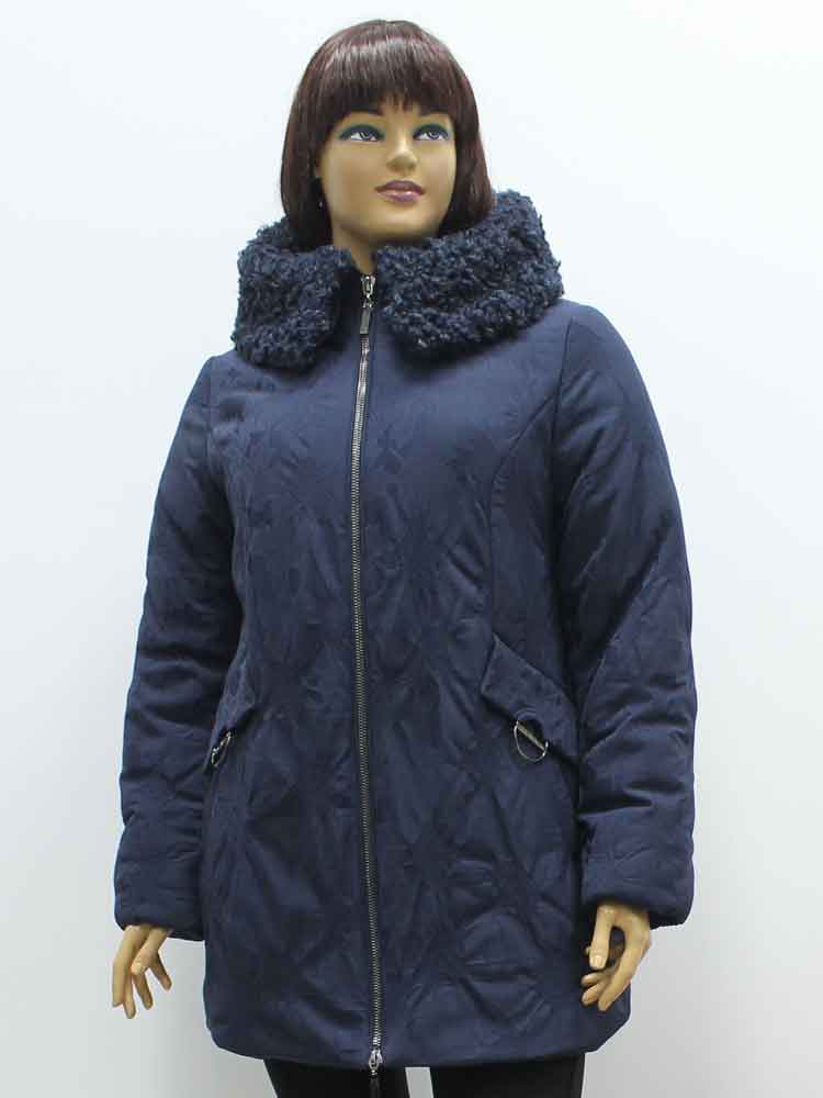 Куртка женская зимняя стрейчевая большого размера. Магазин «Пышная Дама», Луганск.